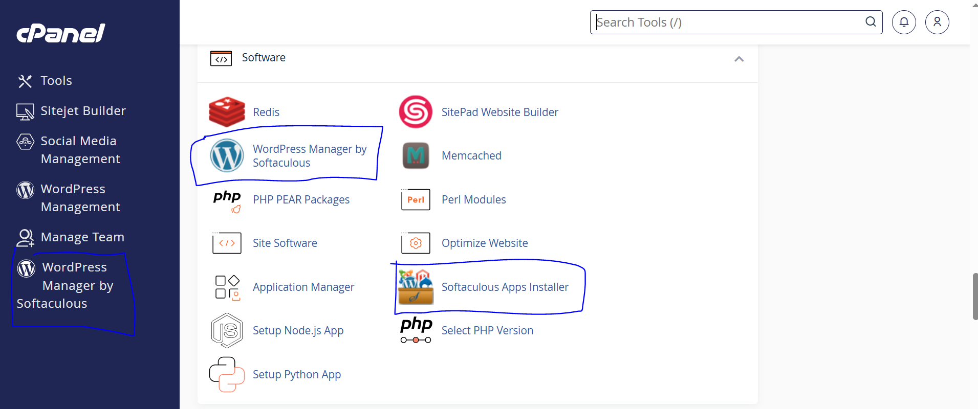 Mochahost cPanel