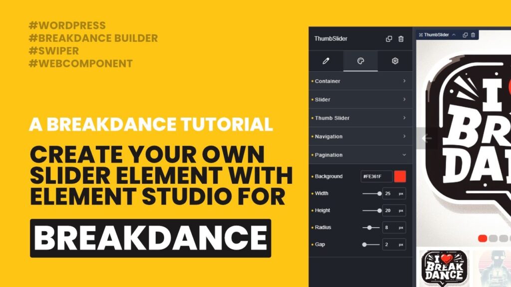 BreakDance Page Builder