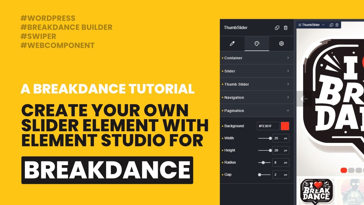BreakDance Page Builder