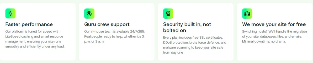 Hosting.com Features