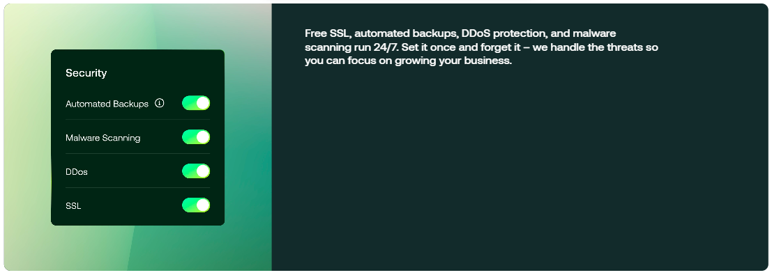 Hosting.com Security Features