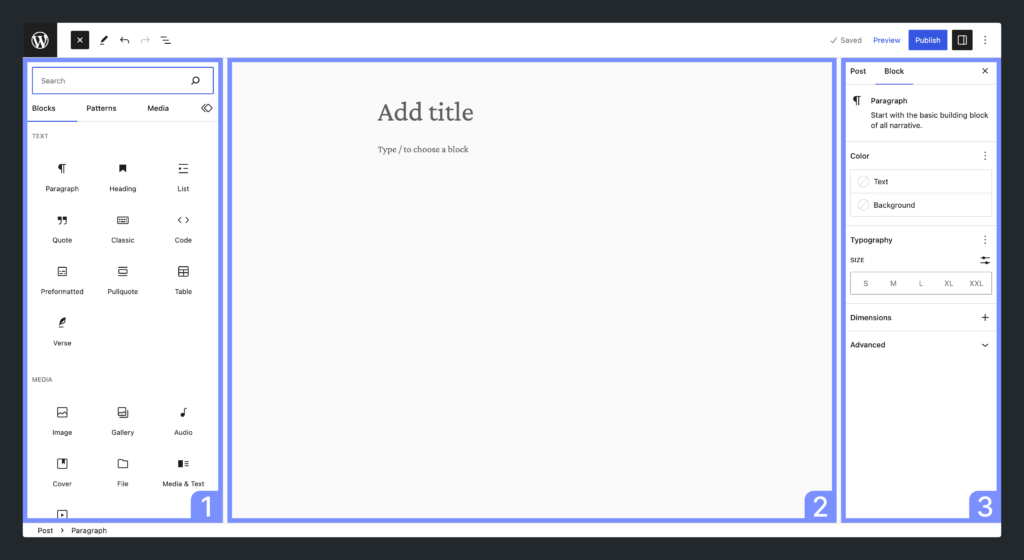 Gutenberg Block Editor