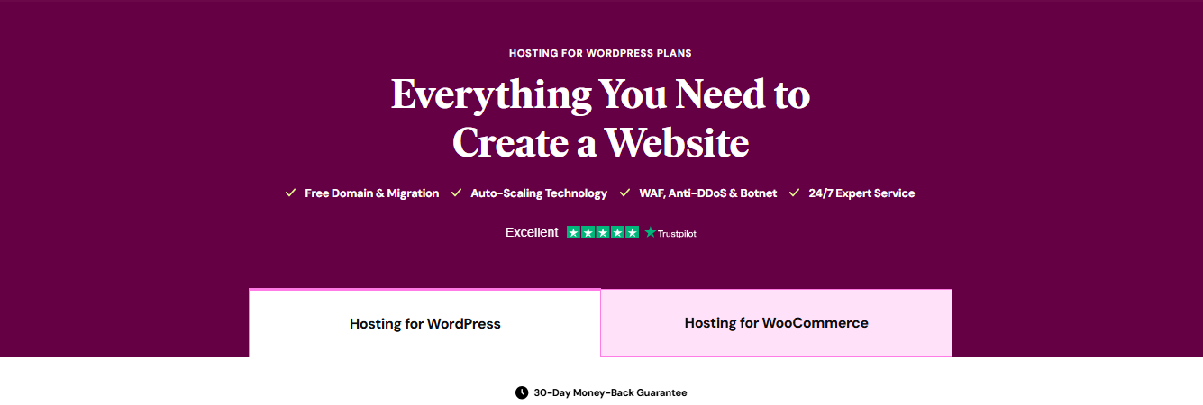 Elementor Hosting Plans and pricing