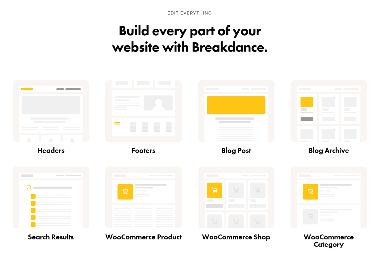 Breakdance Elements and Modules